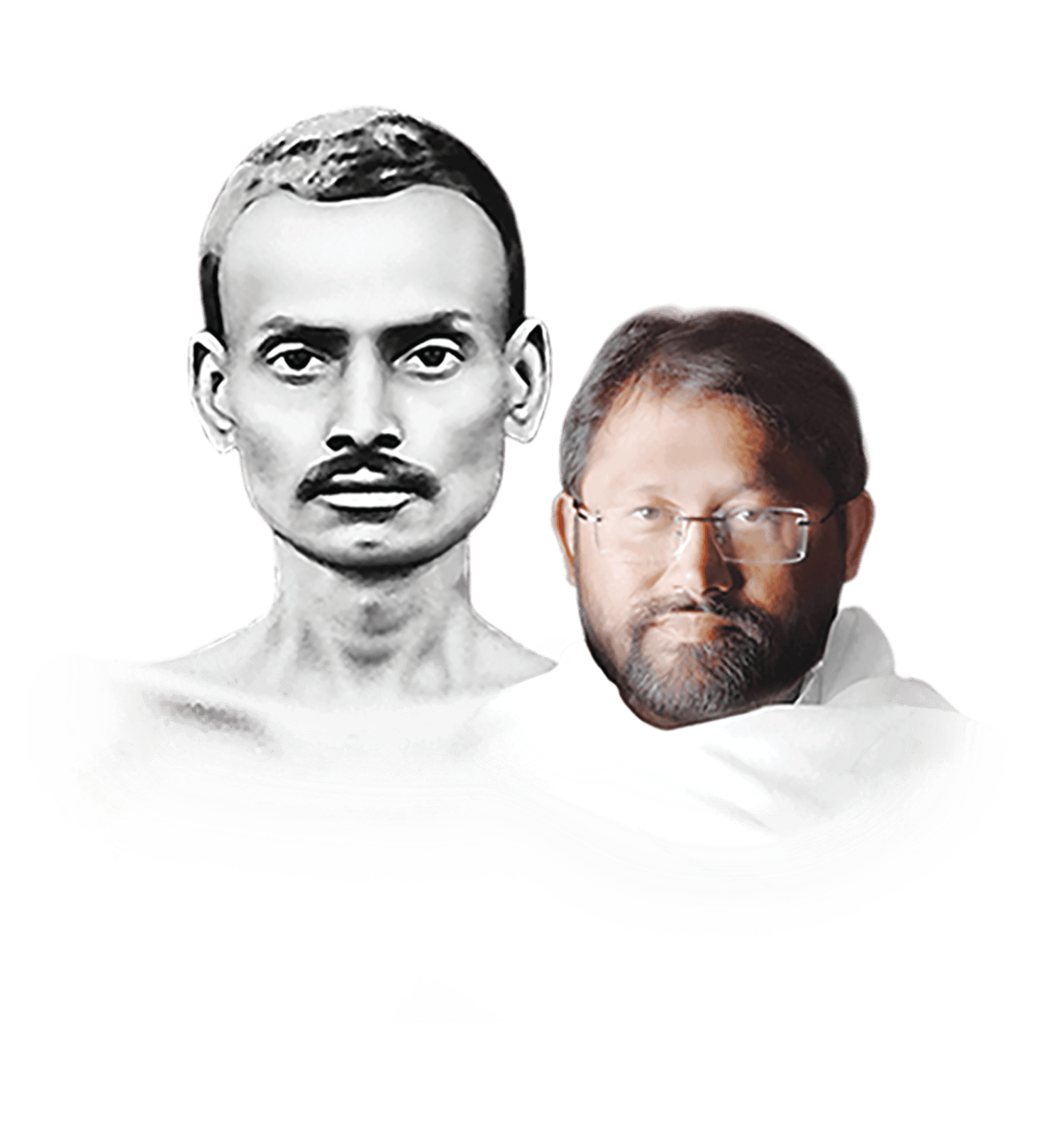Shrimad Rajchandraji and Pujya Gurudevshri Rakeshji